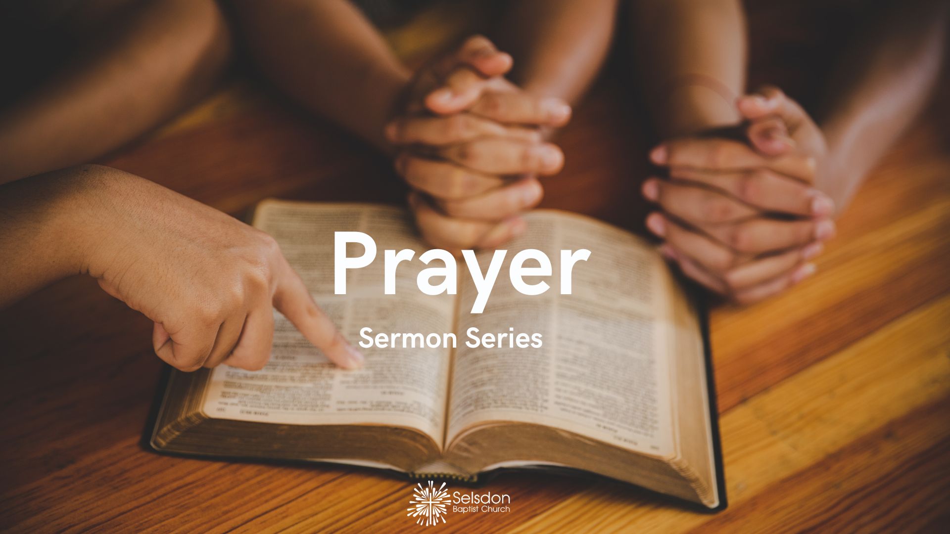 Prayer sermon series