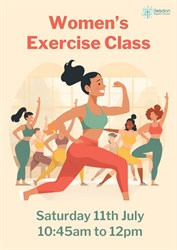 Women’s Exercise Class Poster
