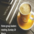 Homegroup Leaders meeting