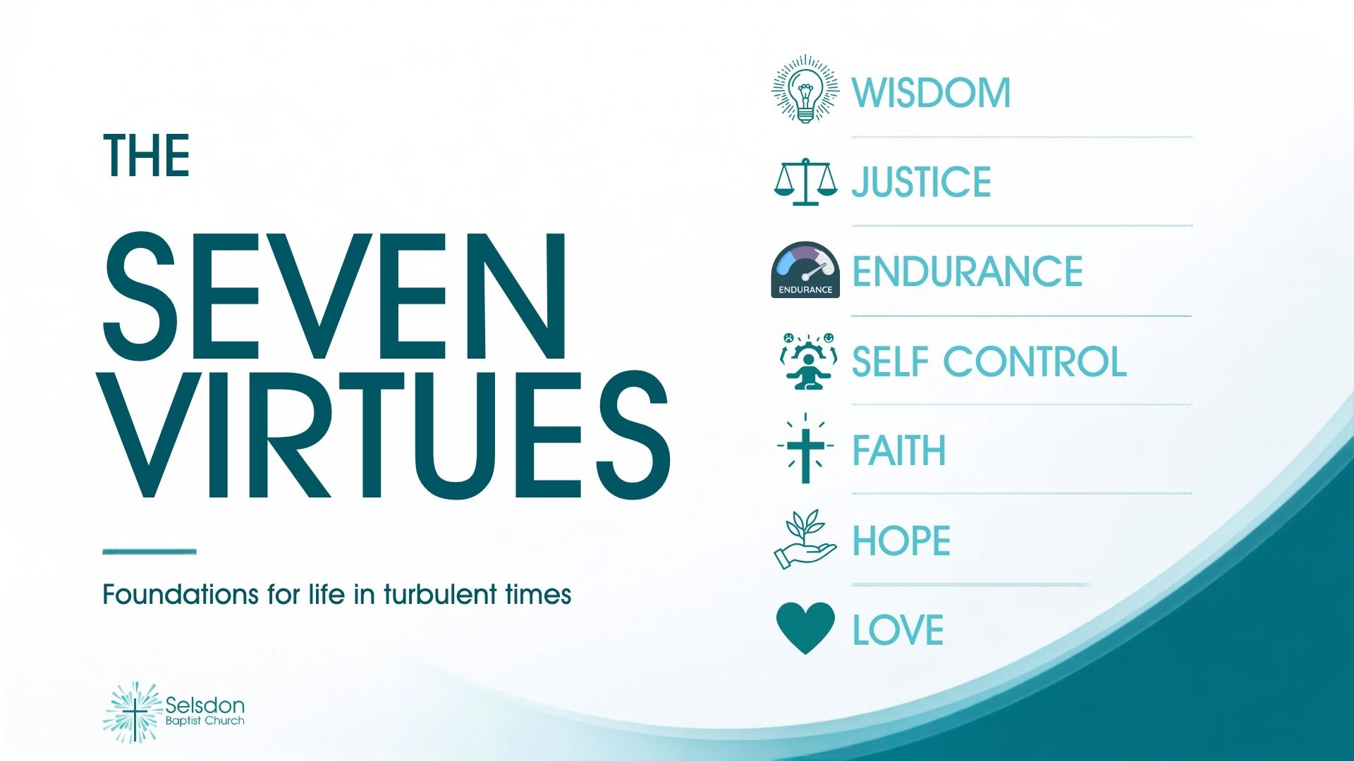 Sunday service - ‘The good works prepared in  advance’